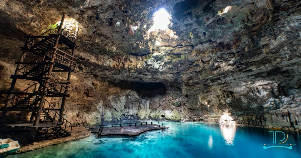 Swimming in Cancun's Cenotes