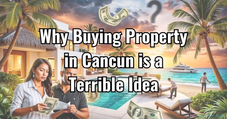 Why Buying Property in Cancun is a Terrible Idea